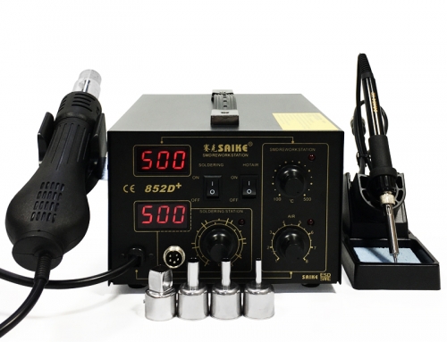 SAIKE 852D+ Hot air soldering station