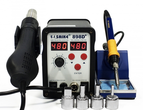 SAIKE 898D+ Hot air soldering station