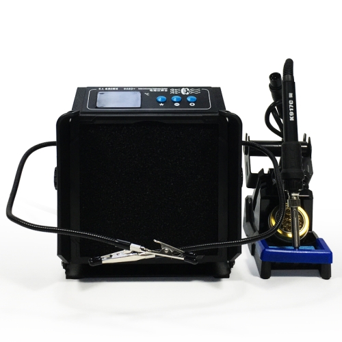 SAIKE 948D+ 110W Soldering Station and Fume Extractor with Universal Clamp