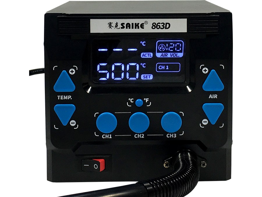 SAIKE 863-30 front panel and digital controls