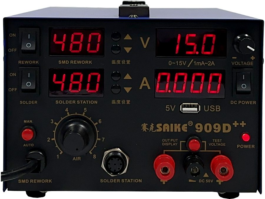 SAIKE 909D++ front panel